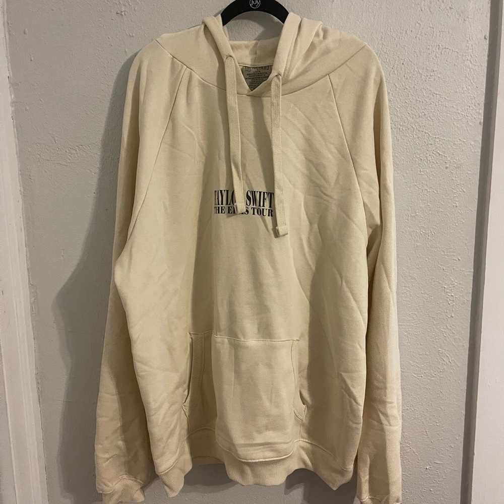 TS The Eras Tour cream hoodie 2XL